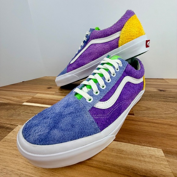 Vans x Anderson Paak Old Skool Ziti Purple Blue Yellow Green Shoes Men 10 - Picture 10 of 10
